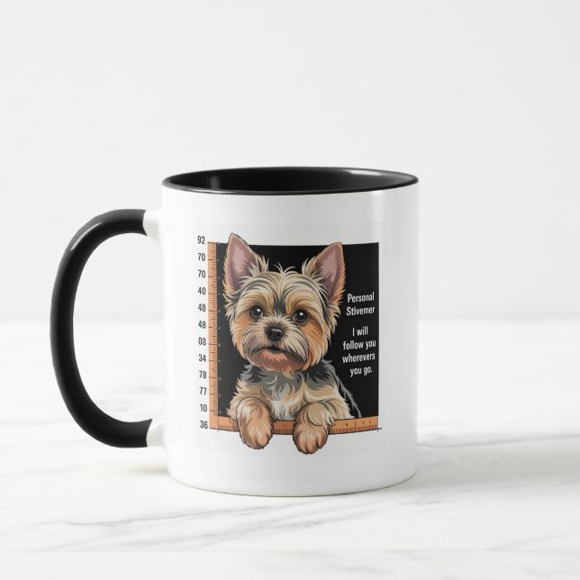 Cute Schnauzer Dog Lover Mug  (Left)
