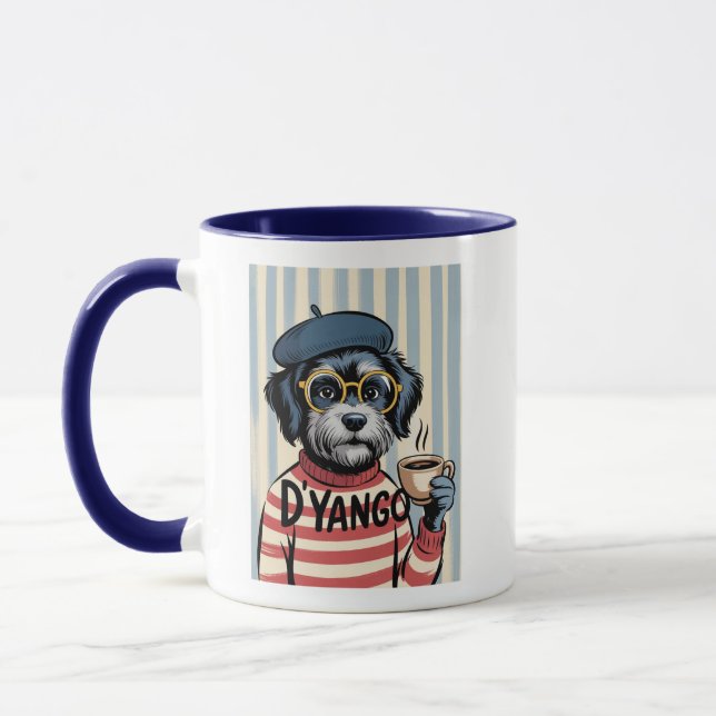 Cute Schnauzer Dog Lover Mug (Left)
