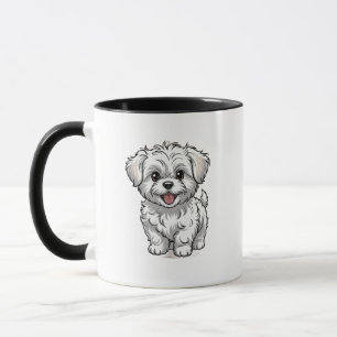 Cute Schnauzer Dog Lover Mug
