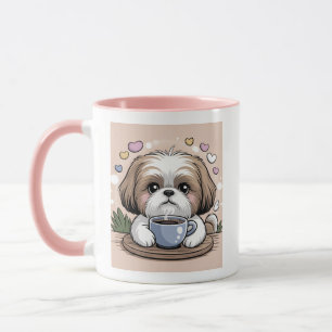 Cute Schnauzer Dog Lover Mug