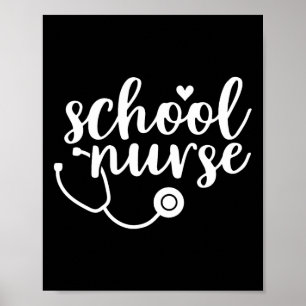 Cute School Nurse Appreciation Poster