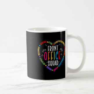 Cute School Secretary Admin Appreciation Front Off Coffee Mug