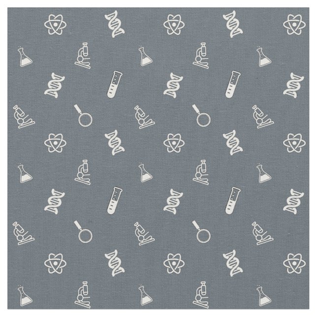 Cute Science Fabric (Close Up)
