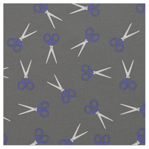 Cute Scissors School Supplies Craft Fabric