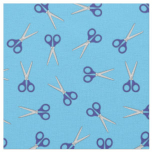 Cute Scissors School Supplies Craft Fabric