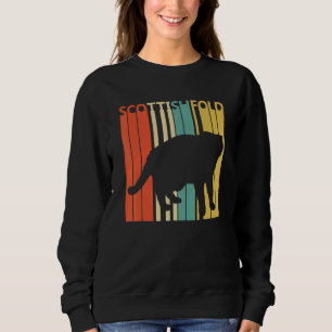 Cute Scottish Fold Cat Sweatshirt