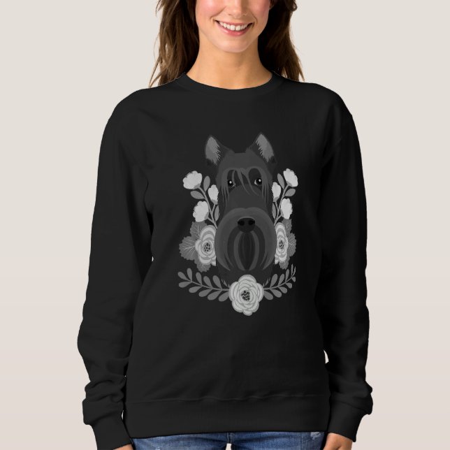 Cute Scottish Terrier For Men Women Scottish Terri Sweatshirt (Front)
