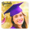 Cute Script Personalised Photo Graduation
