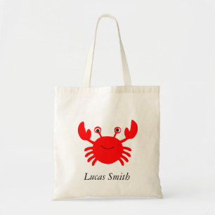 Cute Sea Crab Kids Tote Bag