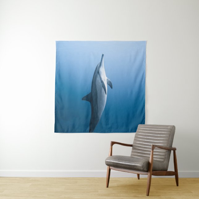 Cute Sea Dolphin Tapestry (In Situ)