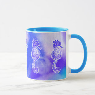 Cute Sea Horse Marine Animal Gift Mug
