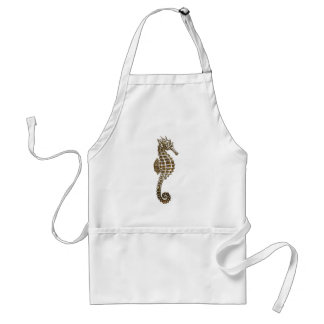 Cute Sea Horse Marine Animal Gift Standard Apron