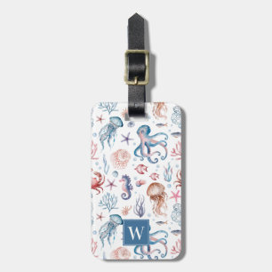 Cute Sea Life Luggage Tag