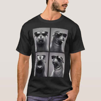 Cute Sea Lion Funny Animal T-Shirt