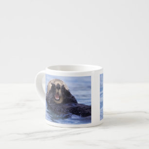 Cute Sea Otter   Alaska, USA Espresso Cup