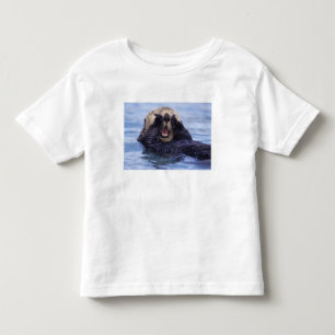 Cute Sea Otter   Alaska, USA Toddler T-Shirt