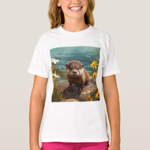 Cute Sea Otter T Shirt - Cute Animal Shirts