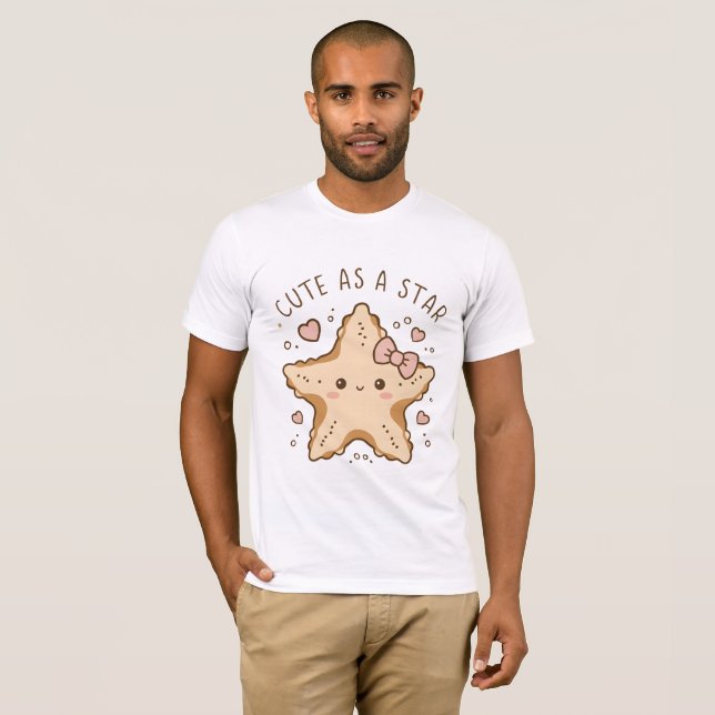 Cute Sea Star T-Shirt (Front Full)
