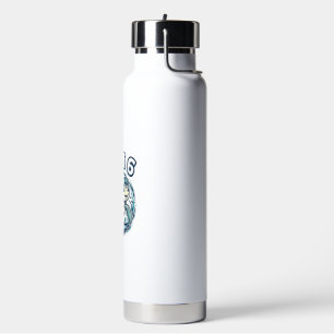 Cute Sea Turtle I Am 6 Birthday Vintage Shirt Desi Water Bottle