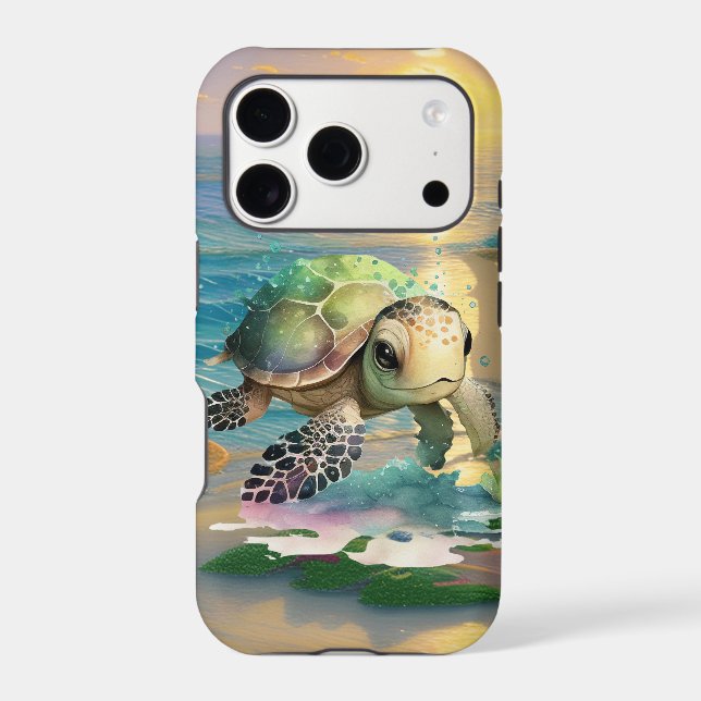 cute sea turtle lovers  (Back)