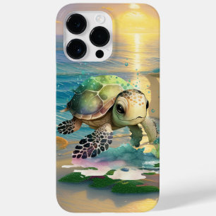 cute sea turtle lovers  Case-Mate iPhone 14 pro max case