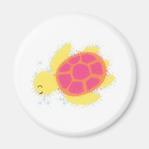 Cute Sea Turtle Magnet