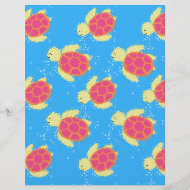 Cute Sea Turtle Pattern (Front)