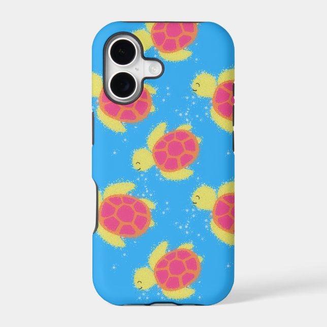 Cute Sea Turtle Pattern (Back)