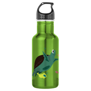Cute Sea Turtle Under the Sea Art 532 Ml Water Bottle