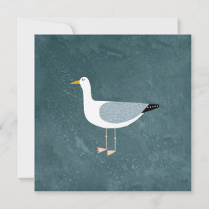 Cute Seagull Birthday Card