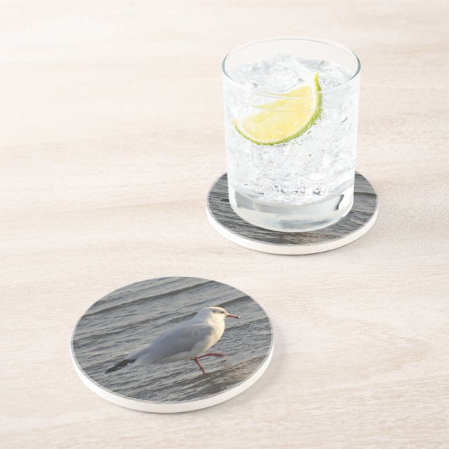 Cute Seagull Coaster (Side)
