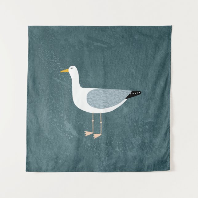 Cute Seagull Tapestry (Front)