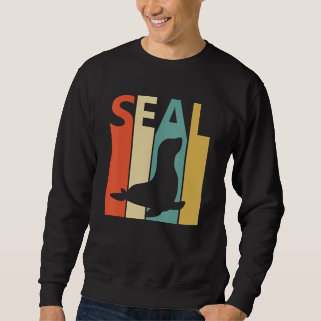 Cute Seal Animal Sweatshirt (Front)
