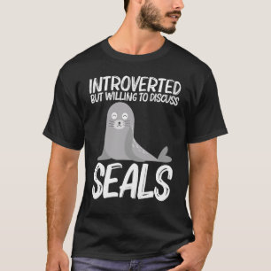 Cute Seal For Men Women Sea Lion Zoo Animal T-Shirt