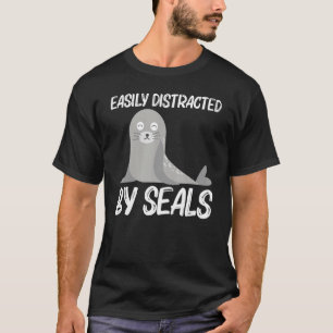 Cute Seal For Men Women Sea Lion Zoo Animal T-Shirt