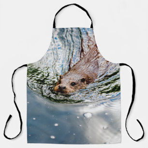 CUTE SEAL SWIMMING APRON