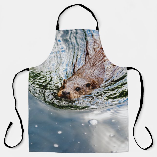 CUTE SEAL SWIMMING APRON (Front)