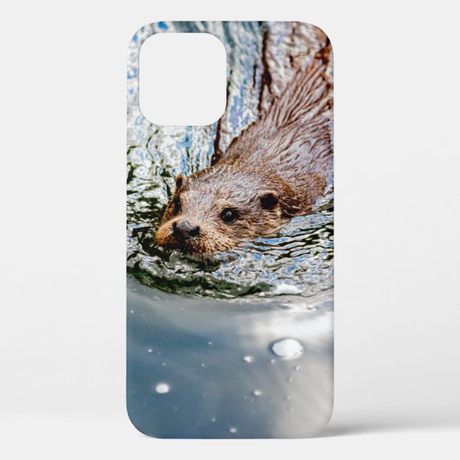 CUTE SEAL SWIMMING Case-Mate iPhone CASE (Back)