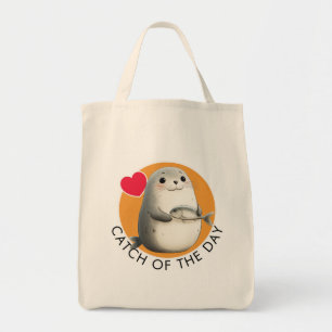 Cute Seal Tote Bag