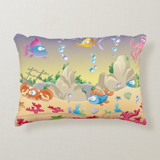 Cute Sealife Pillows (Front)