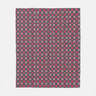 Cute Seamless Consistent Floral Design for Blanks Fleece Blanket