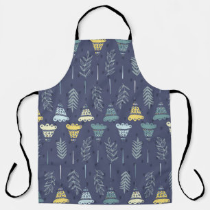 Cute seamless texture with perfect natural leaves. apron