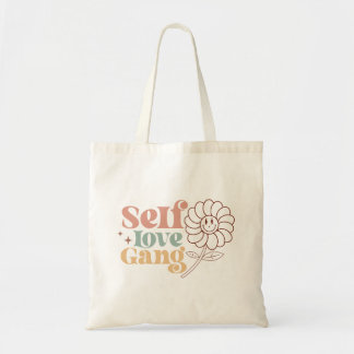 Cute Self Love Boho Tote Bag