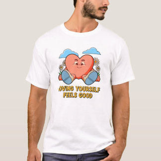 Cute Self Love Heart T-Shirt | Loving Yourself 