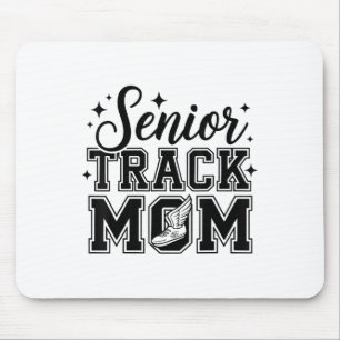 Cute Senior Track Mum Life 2025 Sports Cl Of 2025 Mouse Pad