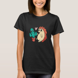 Cute Serape Cactus And Hedgehog Cactus plants Mexi T-Shirt