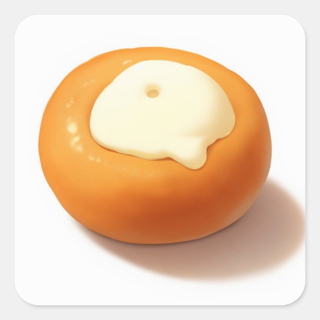 Cute Serene Design Square Sticker (Front)