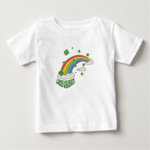 Cute Shamrock Rainbow St Patrick's Day Baby T-Shirt