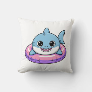 Cute Shark Baby With Float Kids Cushion
