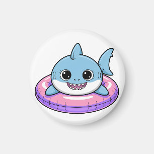 Cute Shark Baby With Float Kids Magnet